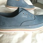 Timberland Earthkeepers for Men size 9 Blue Oxford Boatshoe style