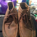 Clarks Wallabee Brown mid rise Size 10m 03/07