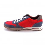 Cole Haan Air Griffen Mens Size 6 Red Wide Suede Oxfords Shoes