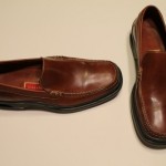 Mens COLE HAAN NIKE AIR Brown Leather Loafers Shoes 9.5 M