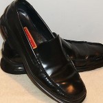 Men’s Cole Haan Country Black Leather Comfort Loafers with Nike Air Size 13 M