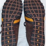 Diesel Brown Holgate Sneakers Athletic Footwear Shoes Size 9.5 Leather Upper