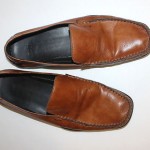 Hugo Boss Mens Brown Leather Loafers 9