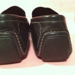COLE HAAN Black Loafers Nike Air Leather G Series 9.5 M Driving Shoes