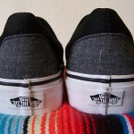 VANS Classic Slip-On Men’s Skate Shoes (Chambray) Black Size 9 NIB! NICE!