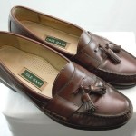 COLE HAAN CITY Mens Brown Leather Loafers W/ Tassels US 13B