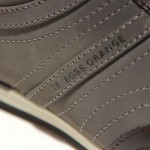 $225 Hugo Boss ORANGE Label Lace-up Sneakers Grey Brown Mens 8 41 Trainers 6.5