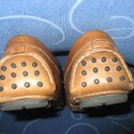 Cole Haan . Nike air .  Men’s  Moccasins . Penny Loafer .  Camel Brown . 11 M