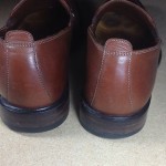 COLE HAAN BROWN LEATHER SLIP ON LOAFERS SIZE 10 MEDIUM