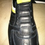 EUC authentic Diesel mens shoes black Leather size 9.5