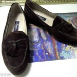 SALE!!Cole Haan CHOCOLATE Brown Suade leather loafer slip SHOES  Mens 11 M $278