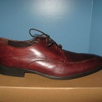 New NIB Mens Cole Haan Air Adams Apron Burgundy Leather Oxfords, Size 9.5