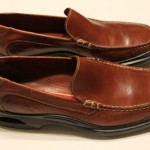 Mens COLE HAAN NIKE AIR Brown Leather Loafers Shoes 9.5 M