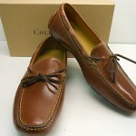 NEW COLE HAAN PASEO PAPAYA LEATHER CAMP MOC STYLE DRIVING SHOES