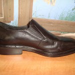 COLE HAAN ~ MENS NIKE AIR BLACK GLOVE SOFT LEATHER SLIPONS LOAFERS SZ 8M