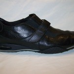 Cole Haan Nike Air Size 10 Black Leather Slip On Shoes #161