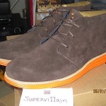Brand New Cole Haan Lunargrand Woodbury Suede/Orange Size 10