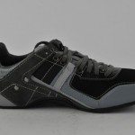 MEN DIESEL KORBIN II BLACK GRAY CLASSIC CASUAL US 7 NIB NO RESERVE