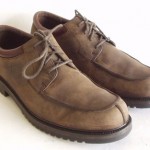 Mens COLE HAAN COUNTRY Brown Leather Split Toe Casual Dress Oxfords size 11.5 M
