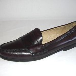 Cole Haan Men’s Size 14 B Burgundy Leather Pinch Penny Slip On Loafers Shoes