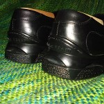 COLE HAAN SANTA BARBARA NIKE AIR BLACK  LOAFER SHOES  9.5 M