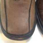COLE HAAN COUNTRY 10.5 Tan leather NIKE AIR oxford shoe