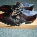 New Cole Haan Air Colton Saddle Burgundy/Black Size 10-1/2M