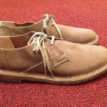 Clarks Originals Desert Kahn Taupe Distressed 9m