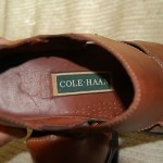 Men’s Cole Haan Brown Leather Sandals 8 1/2 M Free Shipping