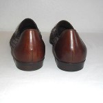 BRAGANO Cole Haan Men’s Size 14 M Brown Woven Leather Loafers Shoes EXCELLENT