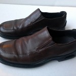Cole Haan Nike Air Shoes Loafers Size 10.5 M Leather Brown Slip On Leather