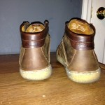 Clarks Unari Originals Sz 8M Brown Leather Casual Chukka Desert Boot Wallabee