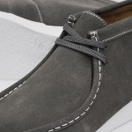 Clarks Padmore Boots Grey/White Casual Shoes 30564 Mens