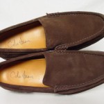 COLE HAAN NIKE AIR Men 8.5-M Brown Suede Leather Dress Casual Loafer Shoes