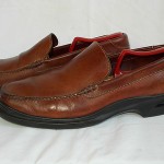 Shoes Mens Cole Haan Nike Air Loafers Brown Leather 10.5M Slip Ons Country 7184