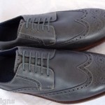Cole Haan Carter Wing Tip Oxfords Charcoal Grey Men’s Shoes Size 8.5M NIB