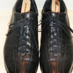 Men’s Cole Haan Black Leather Comfort Oxfords w/Nike Air Size 9 1/2 M