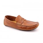 Cole Haan Howland Penny Mens Size 11 Tan Leather Loafers Shoes Used