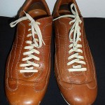 MEN’S 12 BROWN COLE HAAN NIKE AIR LEATHER SHOES VERY NICE!