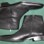 Hugo Boss Men’s Dress Boots Italy Black Leather 9 may fit US 10 – 11 – Very Nice