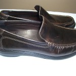 Cole Haan Air Ventian Mens Dark Brown Leather Loafers C09748 Size 8M Shoes
