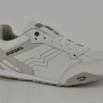 MEN DIESEL EAGLE LOOP WHITE BEIGE CLASSIC CASUAL US 11 NIB NO RESERVE