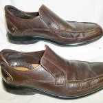 Men’s Cole Haan Brown Leather Grain Casual Loafer C04907 Size 8M