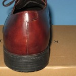 New NIB Mens Cole Haan Air Adams Apron Burgundy Leather Oxfords, Size 9.5