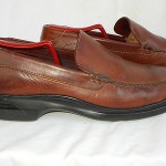 Shoes Mens Cole Haan Nike Air Loafers Brown Leather 10.5M Slip Ons Country 7184