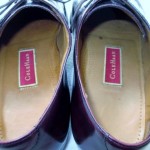 COLE HAAN MEN’S sz 12 D DARK BROWN BURGANDY OXBLOOD CAP TOE OXFORD SHOES