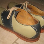 Mens Cole Haan USA Classic Leather Saddle Shoes sz 11 D
