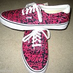 VANS SKATEBOARDING MENS ERA VAN DOREN PINK TRIBAL SHOES SIZE 13 NWT SHIPS FREE