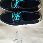 Cole Haan Men’s Bergen Moc Oxford Black Suede US Size 9