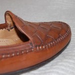 Men’s Cole Haan Collection Brown Leather Weaved Loafer 9 M